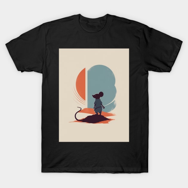 Mouse 1 - Japanese Old Vintage T-Shirt by nextpensive